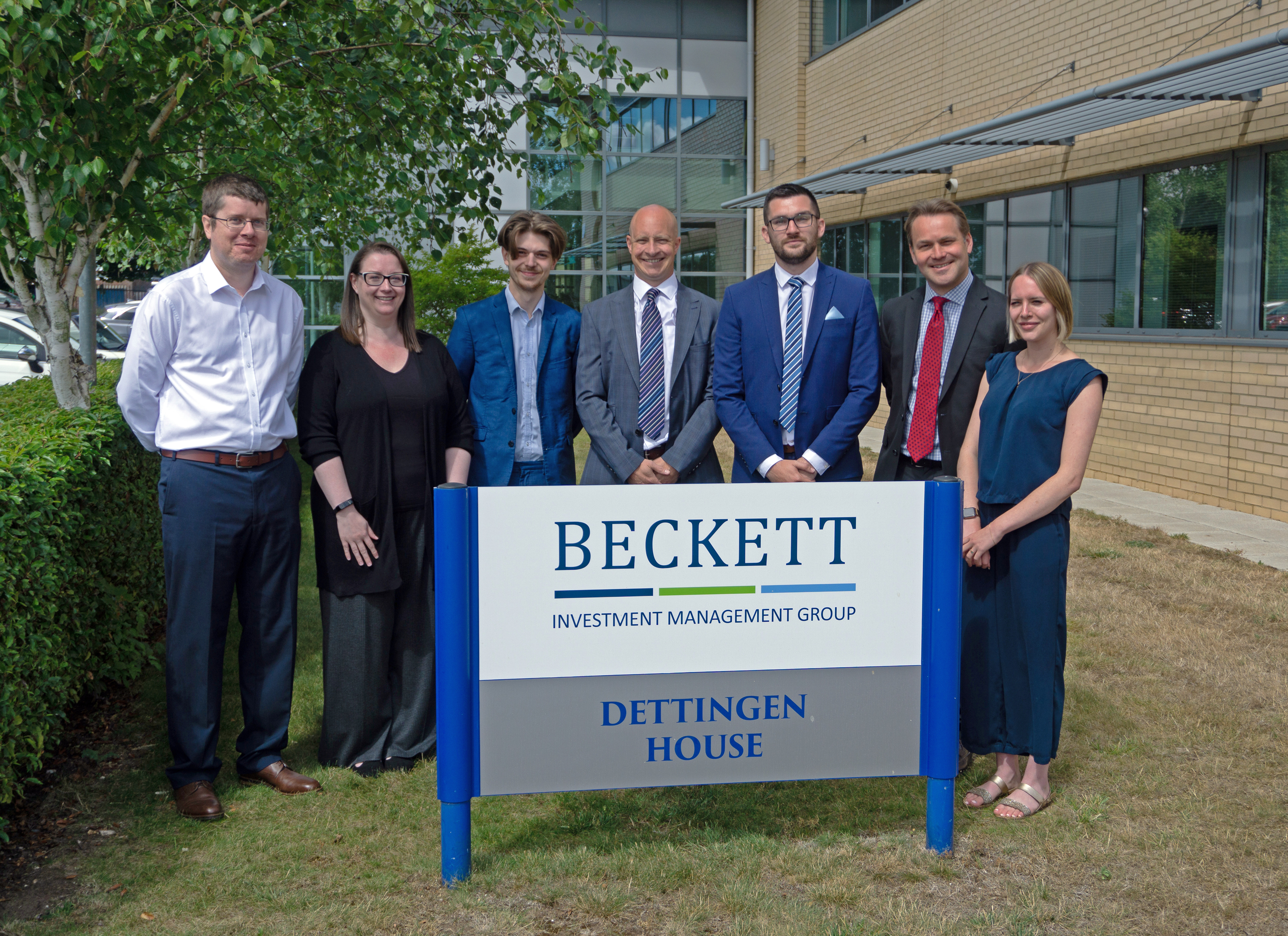 New employees at Becketts