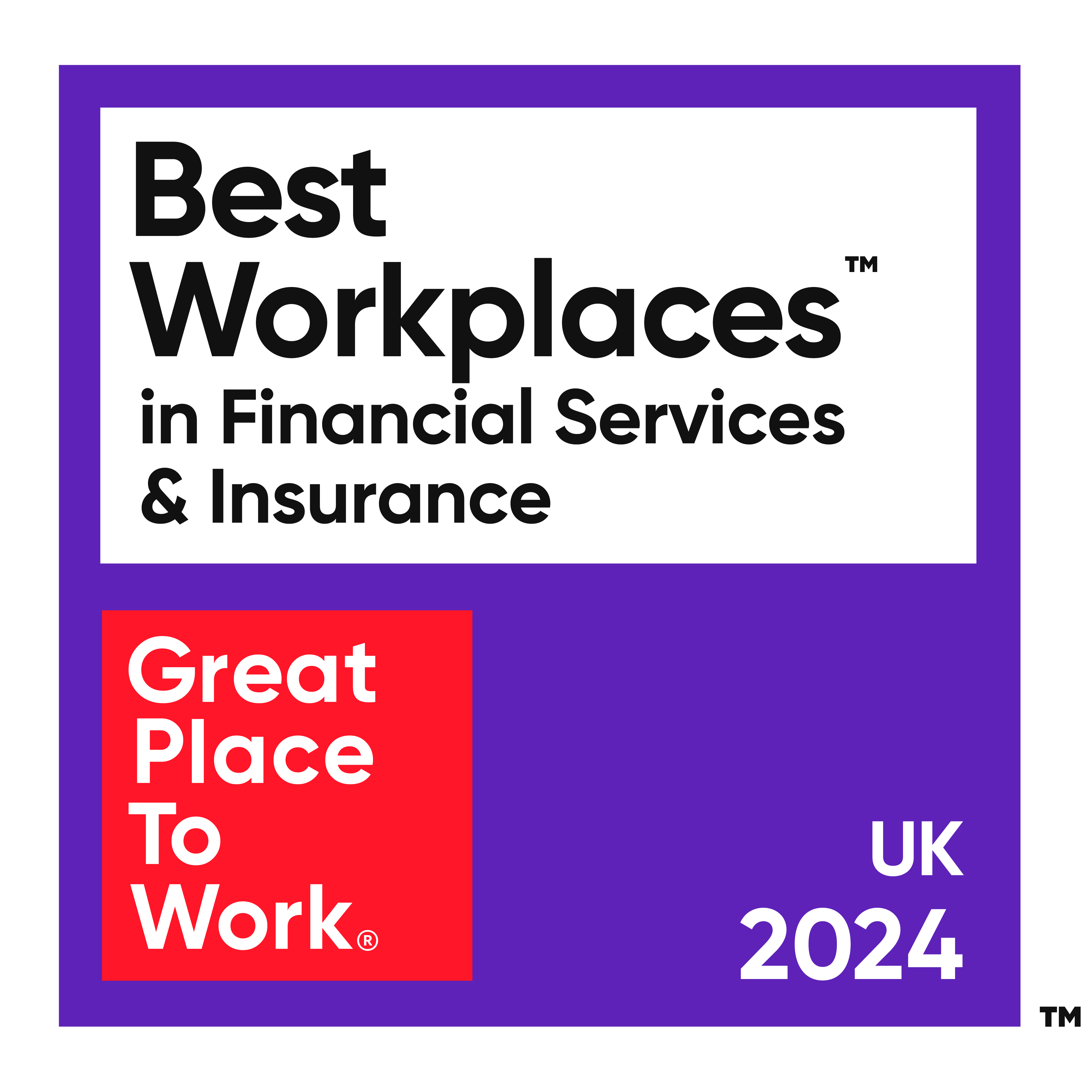 Best Workplaces in Financial Services and Insurance for 2024